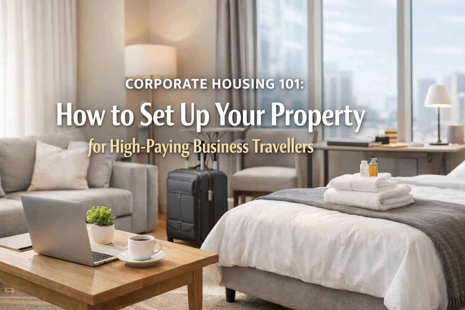 [HERO] Corporate Housing 101: How to Set Up Your Property for High-Paying Business Travellers