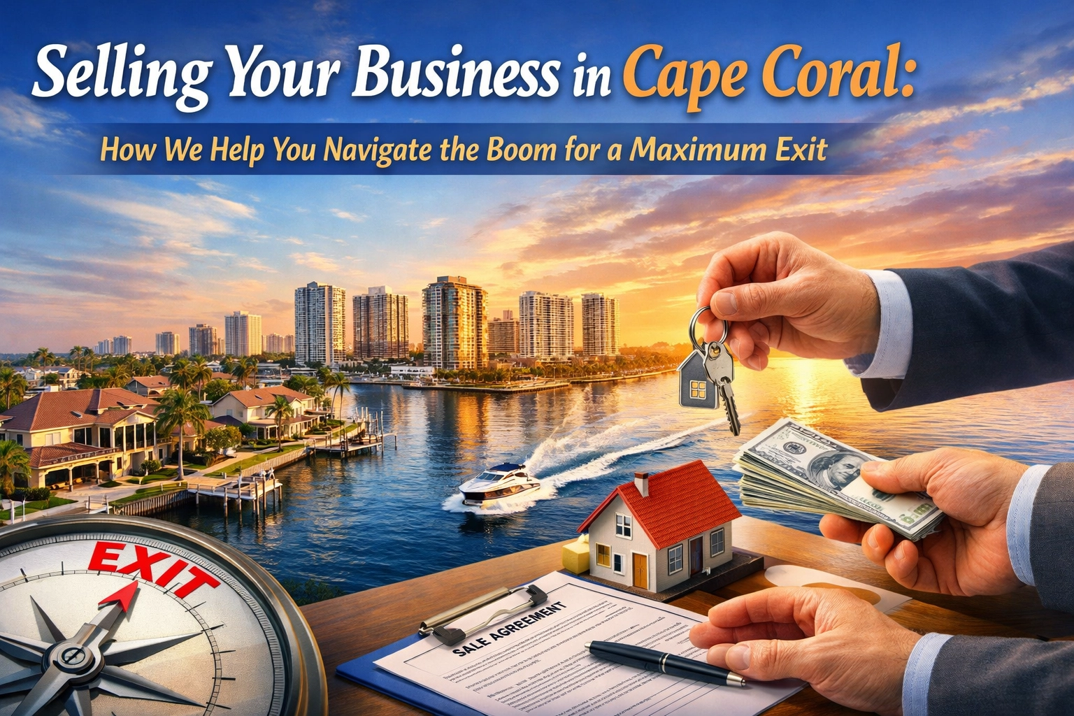 [HERO] Selling Your Business in Cape Coral: How We Help You Navigate the Boom for a Maximum Exit