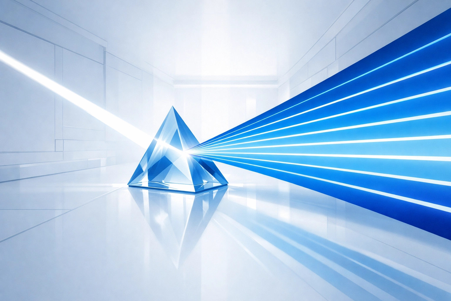 AI-driven information routing representing streamlined business support and administrative workflows.