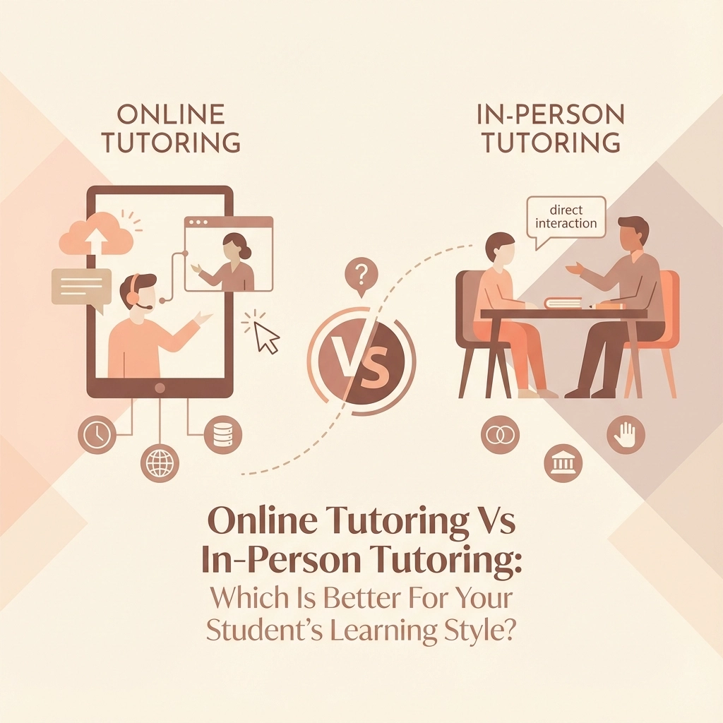 Online Tutoring Vs In-Person Tutoring: Which Is Better For Your Student's Learning Style?