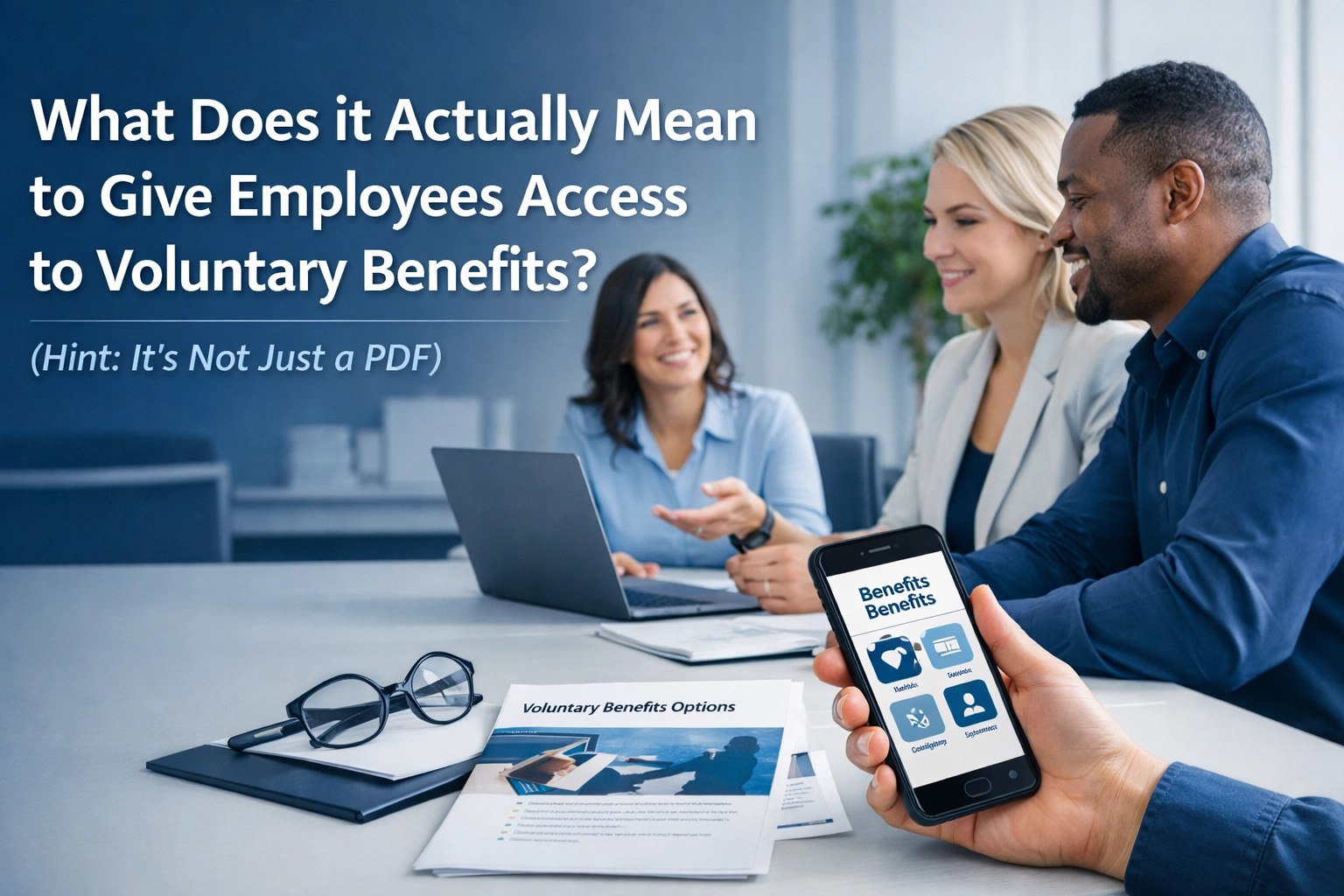 [HERO] What Does it Actually Mean to Give Employees Access to Voluntary Benefits? (Hint: It's Not Just a PDF)