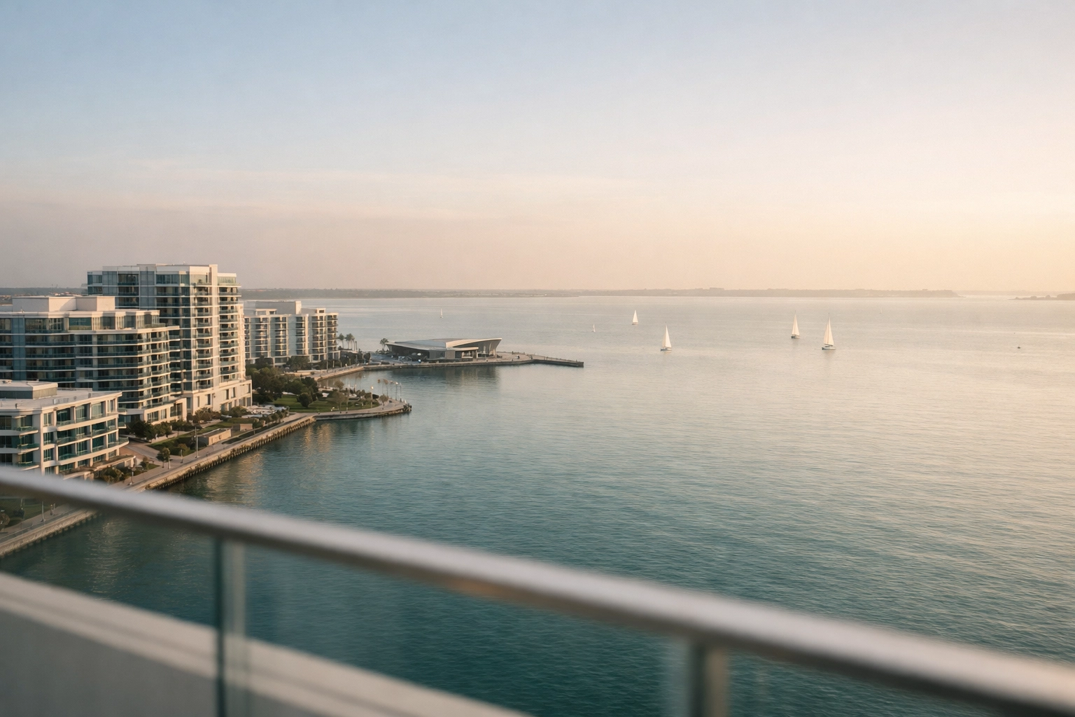 Scenic view of the St. Petersburg waterfront, reflecting the city's thriving commercial real estate market.