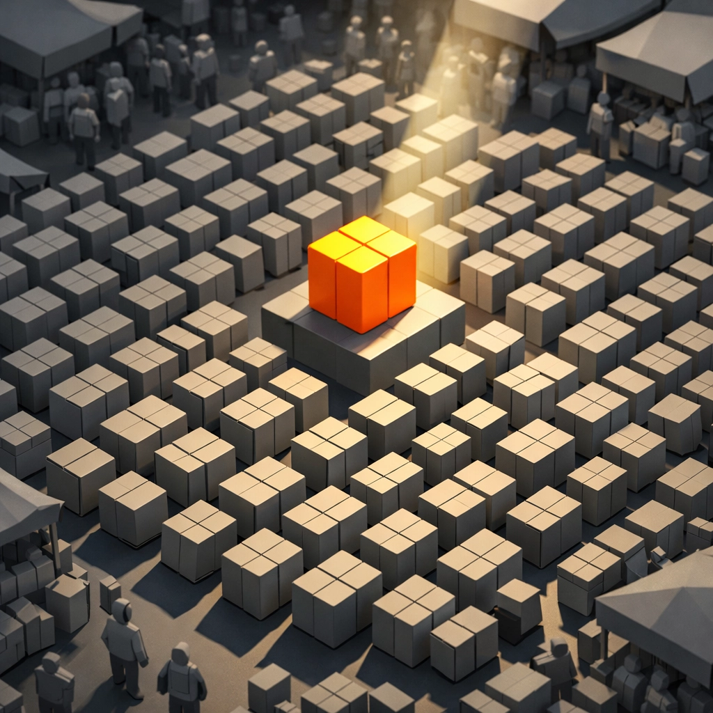 Standing out in oversaturated digital product marketplace with unique offerings