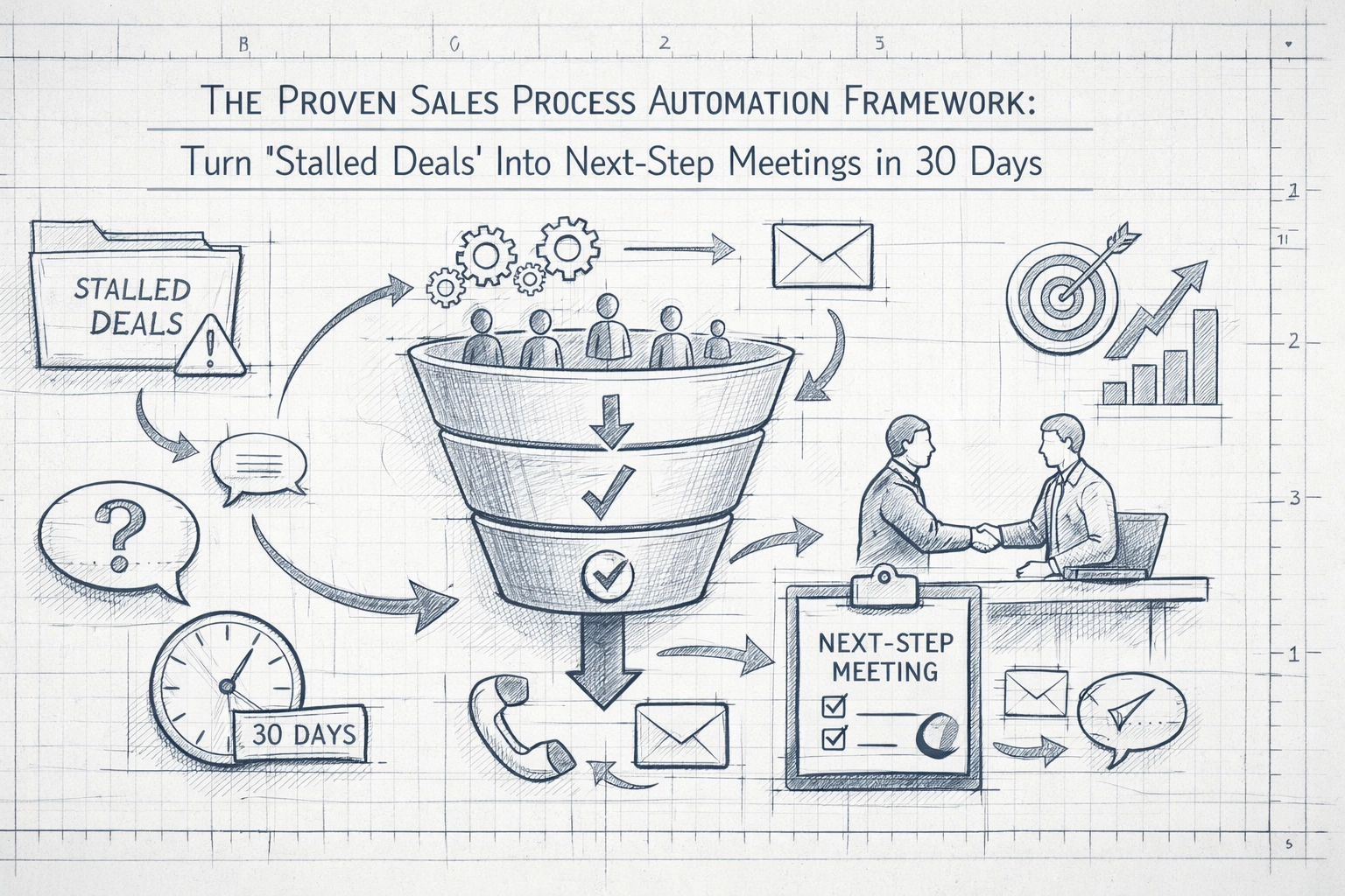 [HERO] The Proven Sales Process Automation Framework: Turn “Stalled Deals” Into Next-Step Meetings in 30 Days