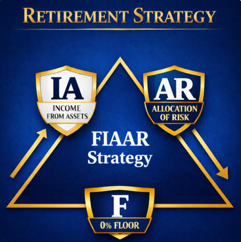 FIAAR Retirement Strategy Triangle Diagram FIAAR Retirement Strategy Triangle Diagram