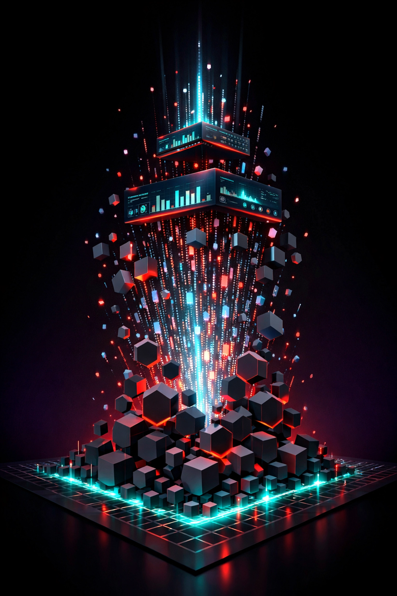 Structured data layers organized for generative AI engine optimization