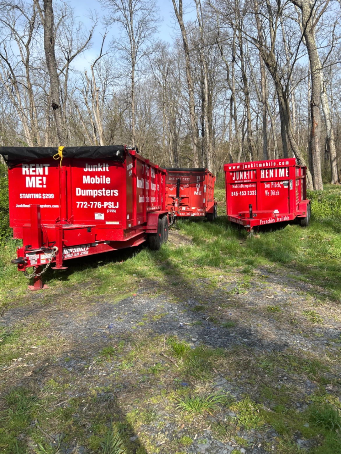 Junk It Mobile Dumpsters Fleet