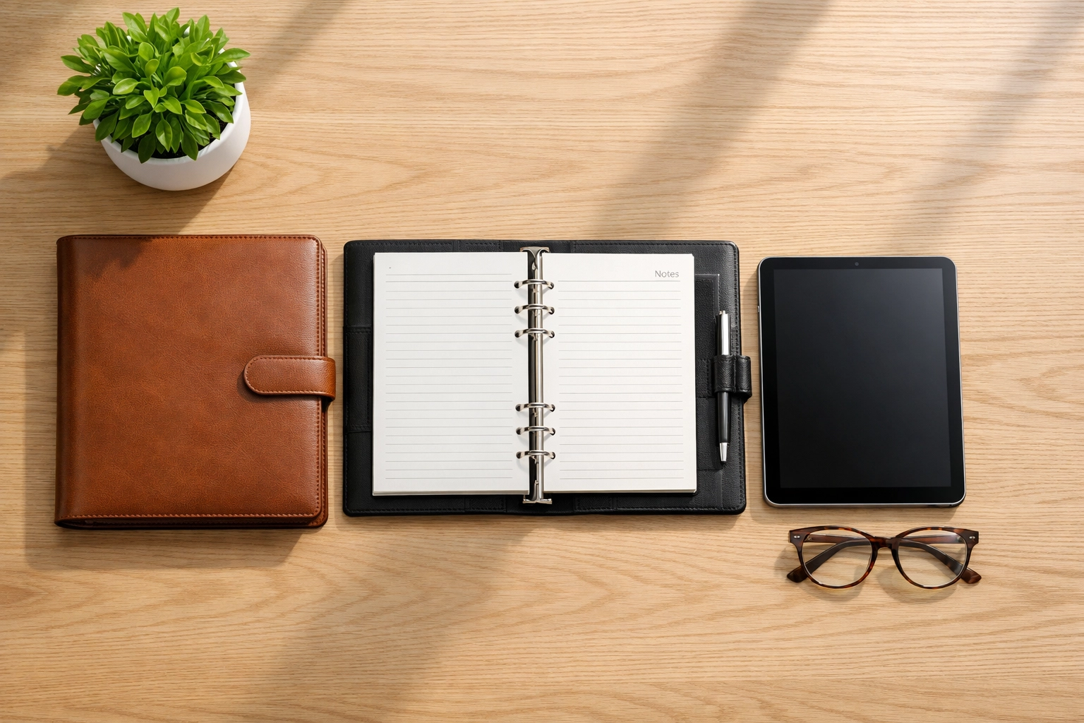 Organized small business tax records and professional folders for IRS compliance.