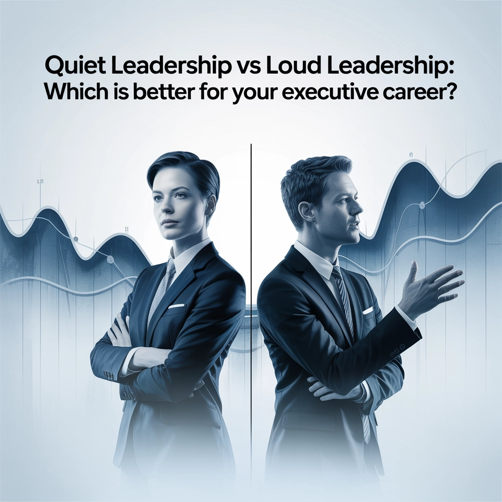 Quiet Leadership vs Loud Leadership: Which Is Better For Your Executive Career?