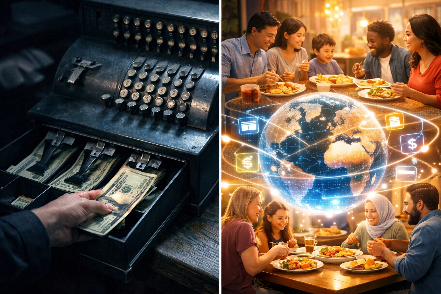 Traditional payment processors versus Larecoin crypto payments funding global meals and hunger relief