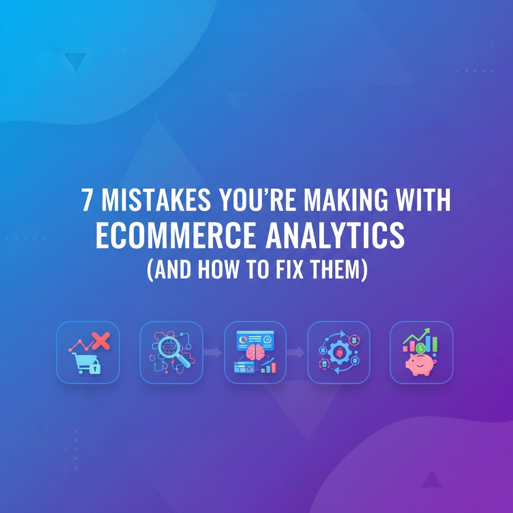 7 Mistakes You're Making with Ecommerce Analytics (And How to Fix Them)