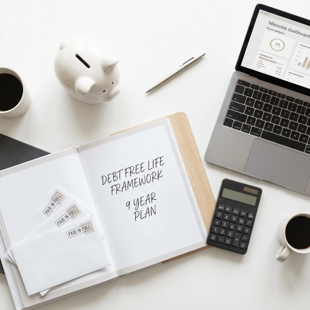 The Proven Debt Free Life Framework: How to Eliminate Debt in 9 Years Without Spending Extra Money
