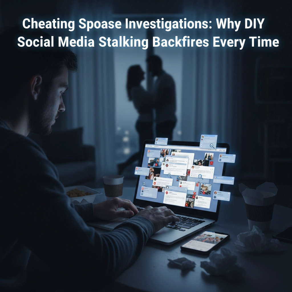 Cheating Spouse Investigations: Why DIY Social Media Stalking Backfires Every Time