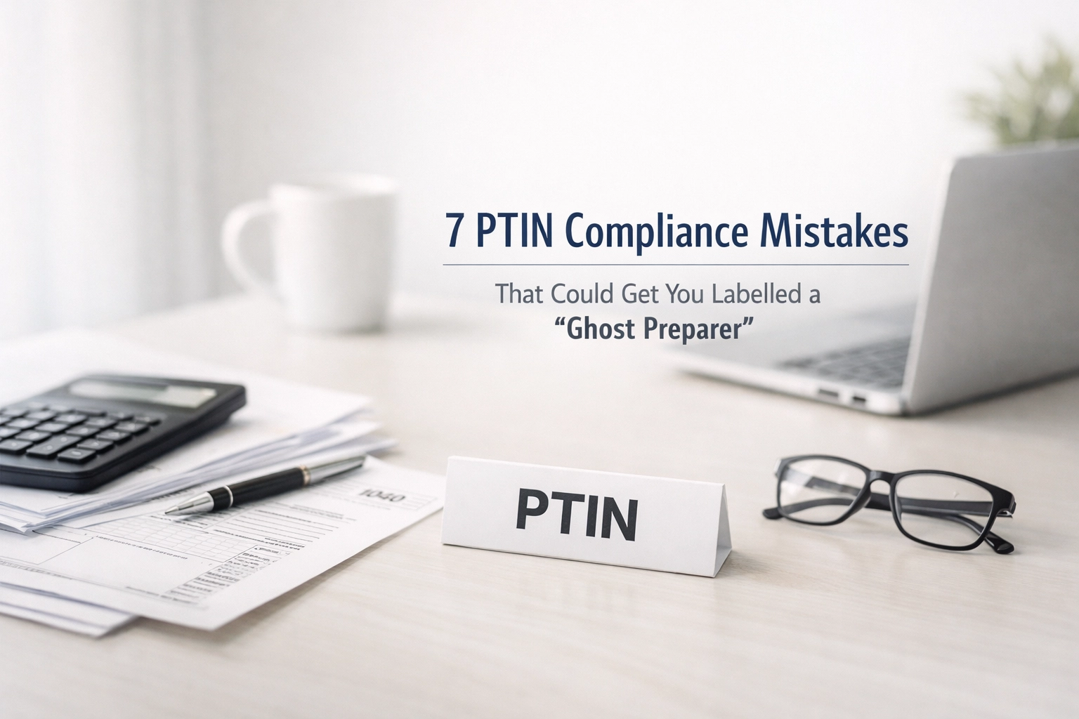 [HERO] 7 PTIN Compliance Mistakes That Could Get You Labelled a “0Ghost Preparer”