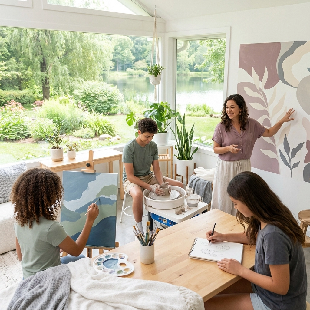 art therapy teen communication hero