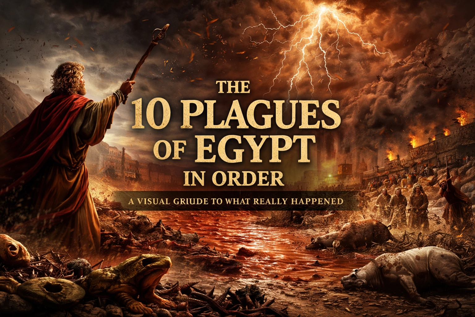 [HERO] The 10 Plagues of Egypt in Order: A Visual Guide to What Really Happened