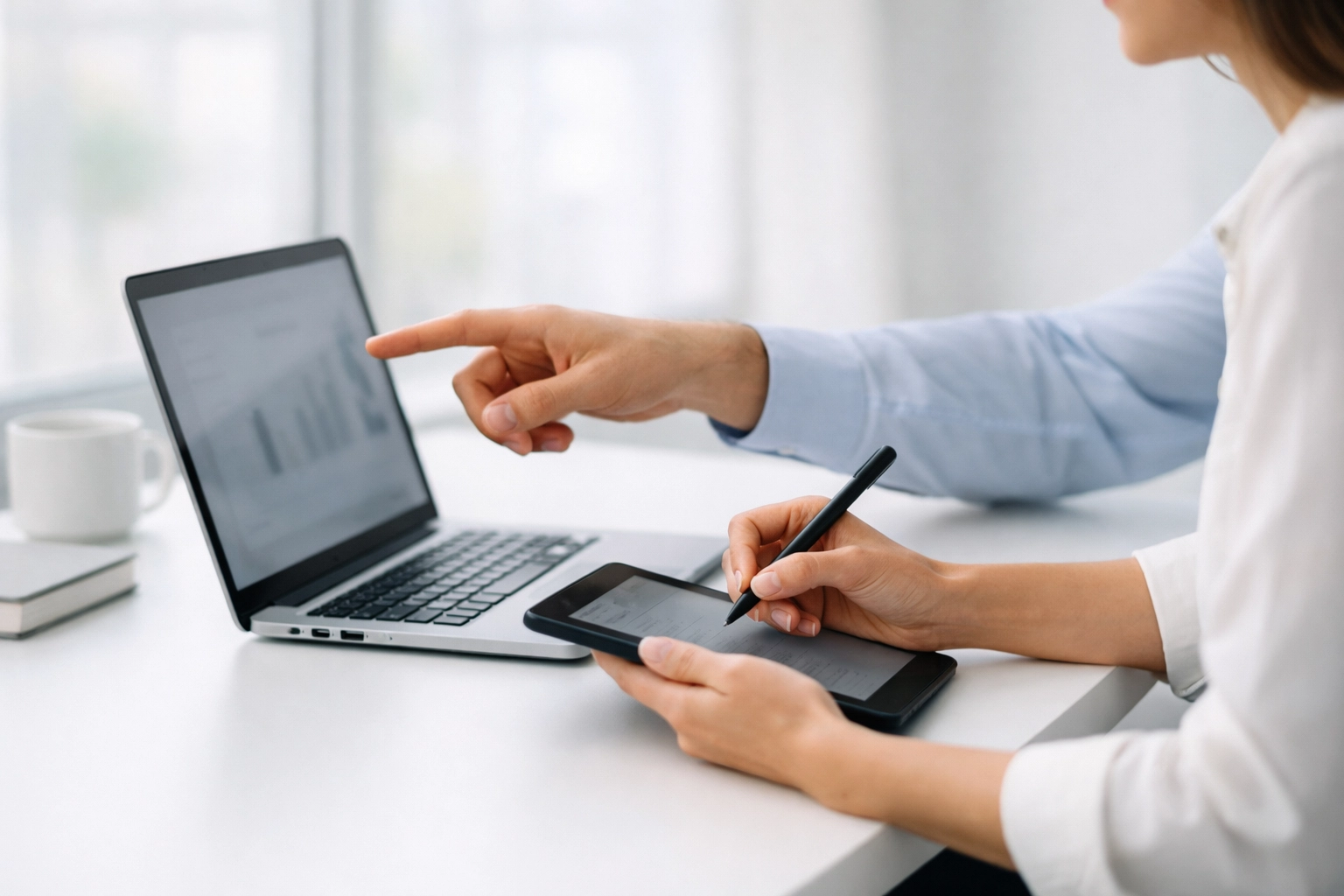 Tax professionals collaborating on ERO service implementation and technical support