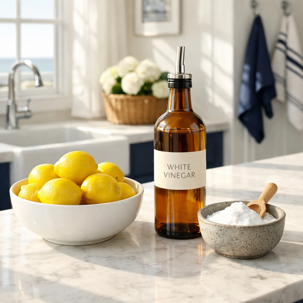 Natural cleaning staples for effective eco-friendly house cleaning in Scituate.