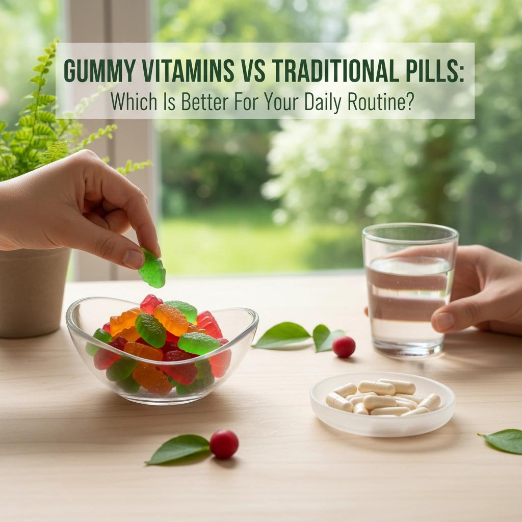 Gummy Vitamins Vs Traditional Pills: Which Is Better For Your Daily Routine?