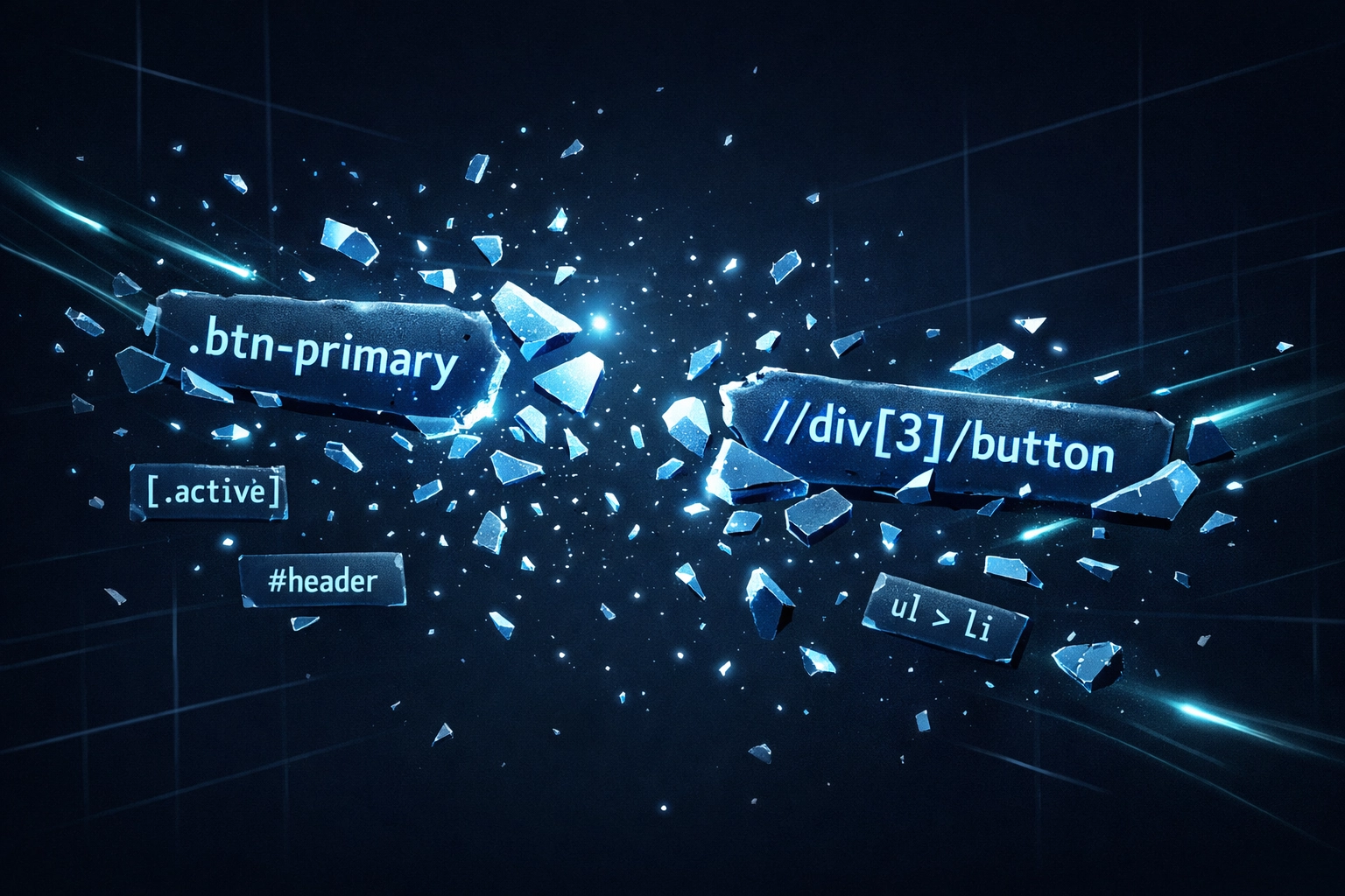 Brittle CSS selectors and XPath expressions breaking apart in Playwright tests