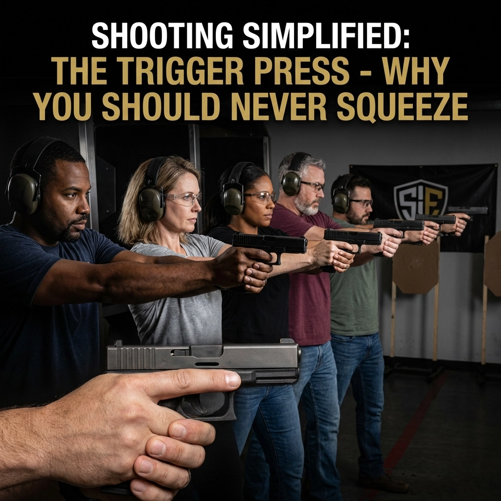 Shooting Simplified: The Trigger Press - Why You Should Never Squeeze