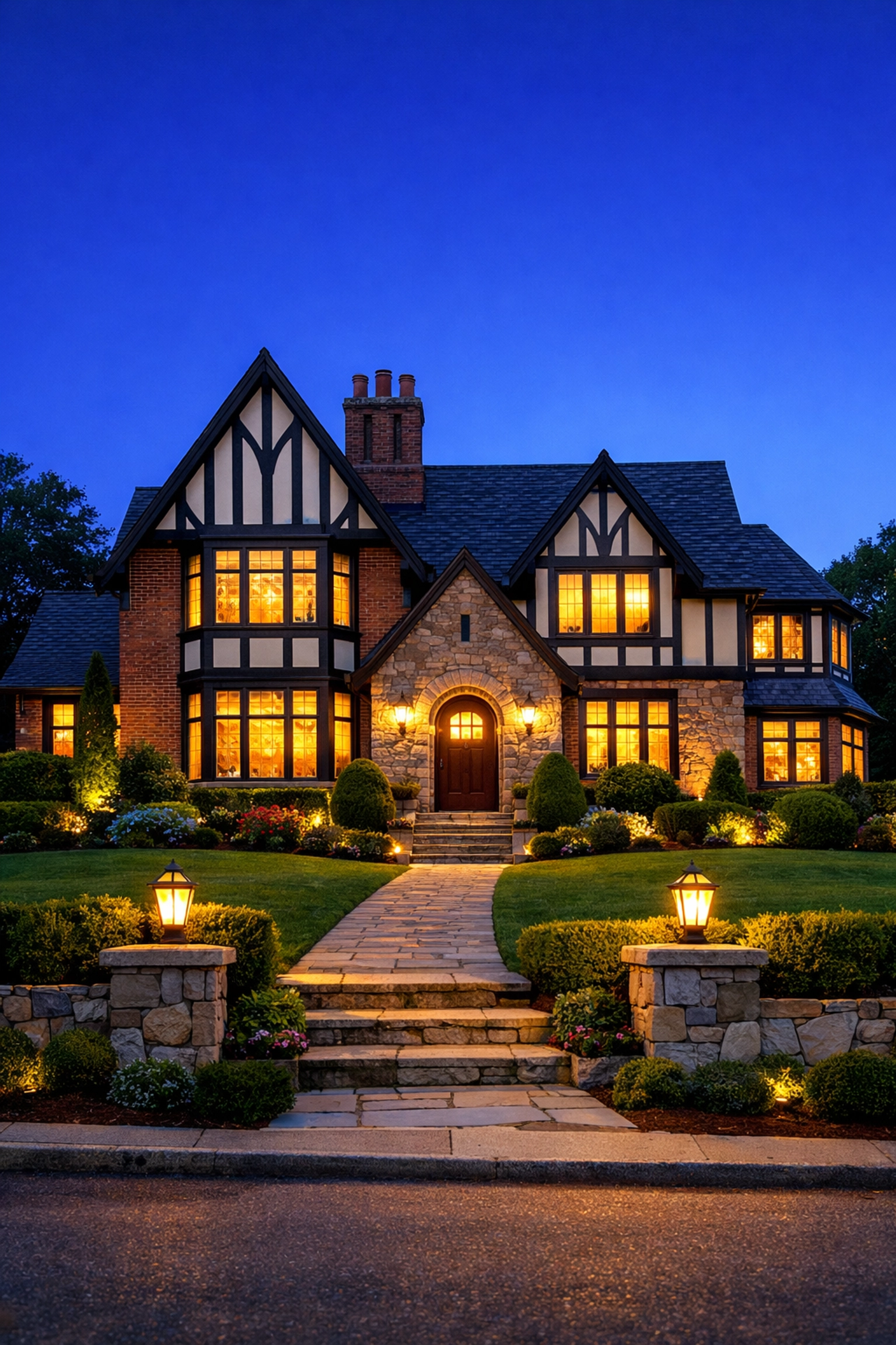 An immaculate Newton Tudor home ready for listing after professional cleaners completed a comprehensive deep cleaning.