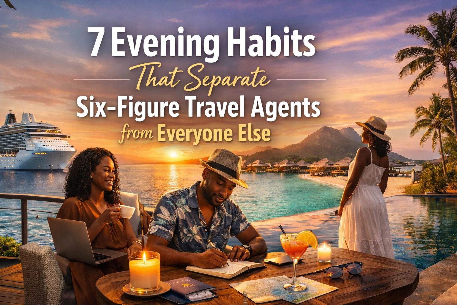 [HERO] 7 Evening Habits That Separate Six-Figure Travel Agents from Everyone Else