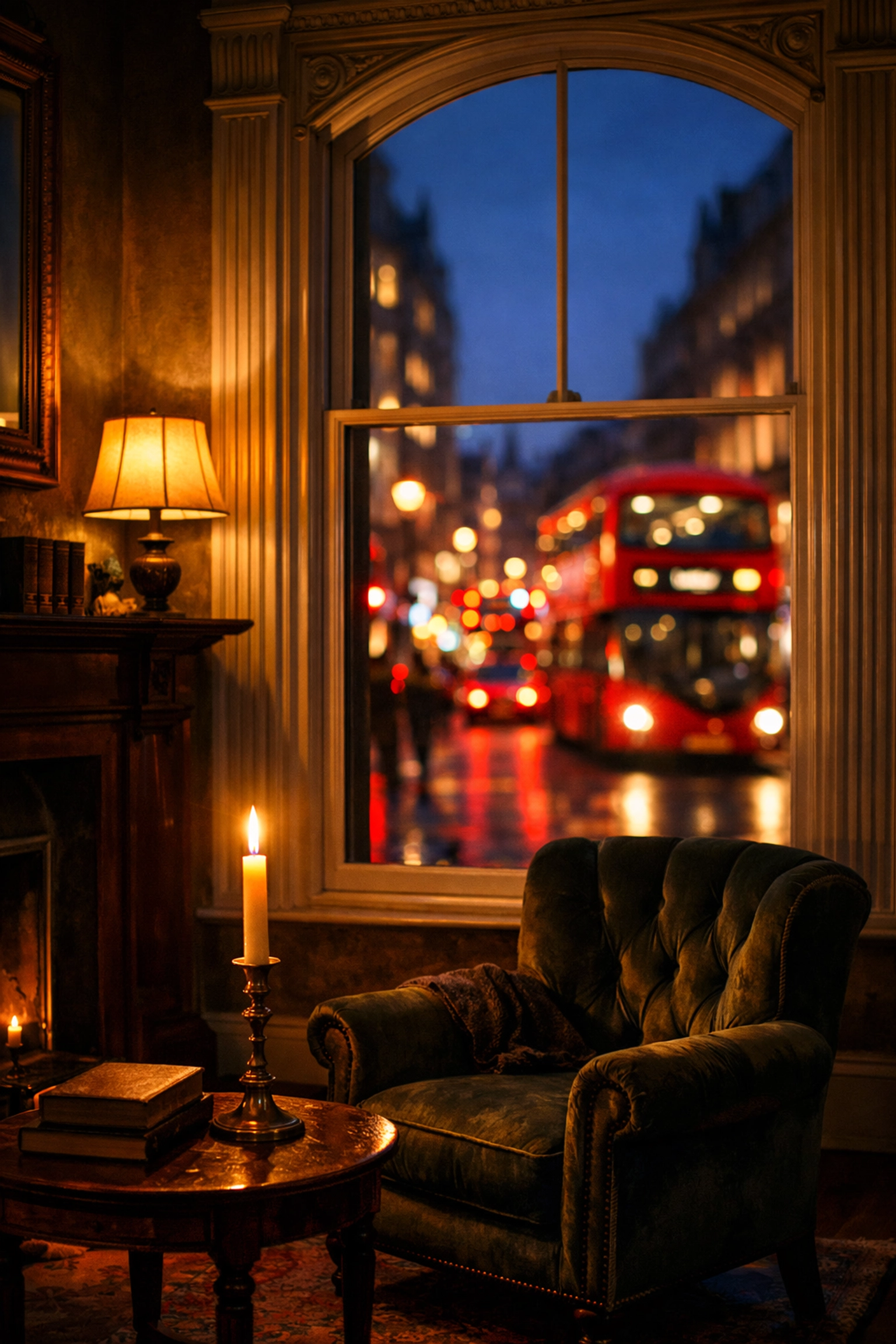 Secondary glazing preserving Victorian window aesthetics while silencing London street noise at night.