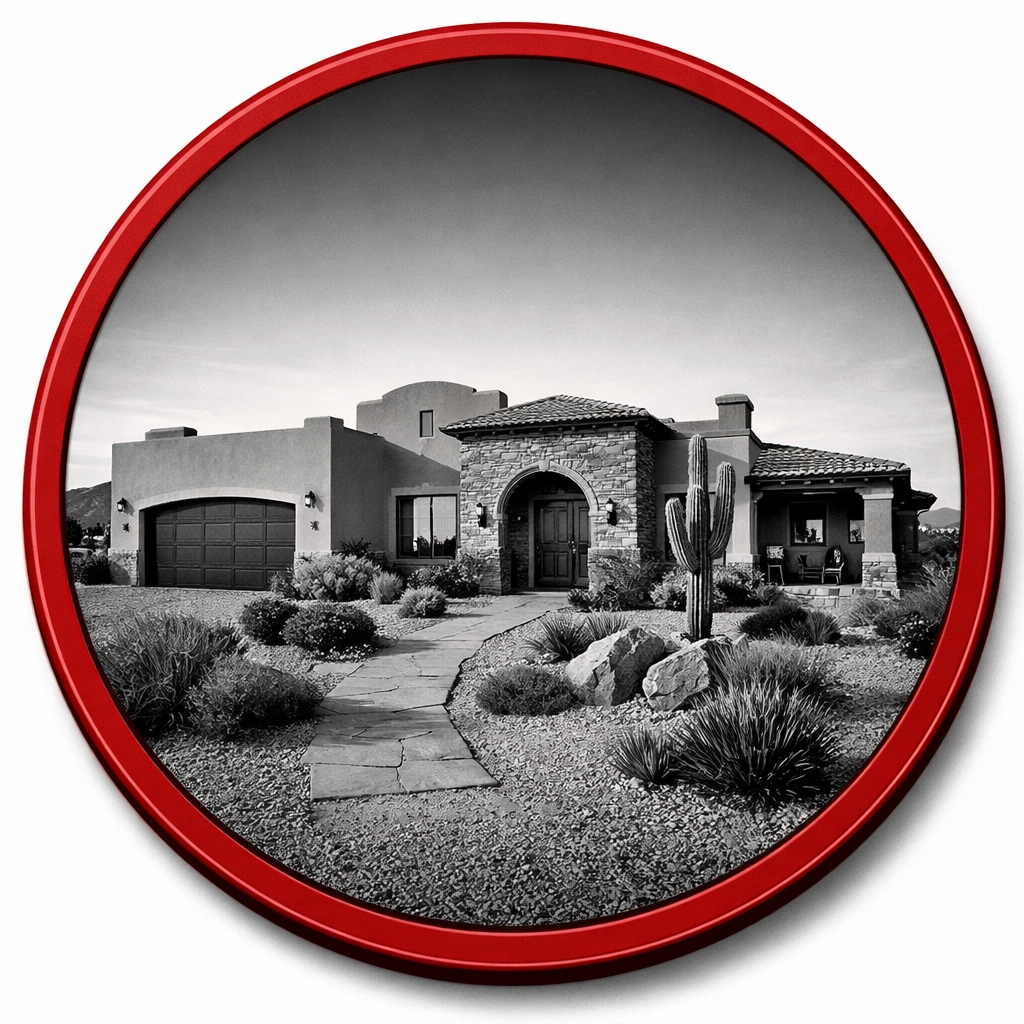 A secure, pest-free residential home in Florence, Arizona, protected by professional exclusion services.