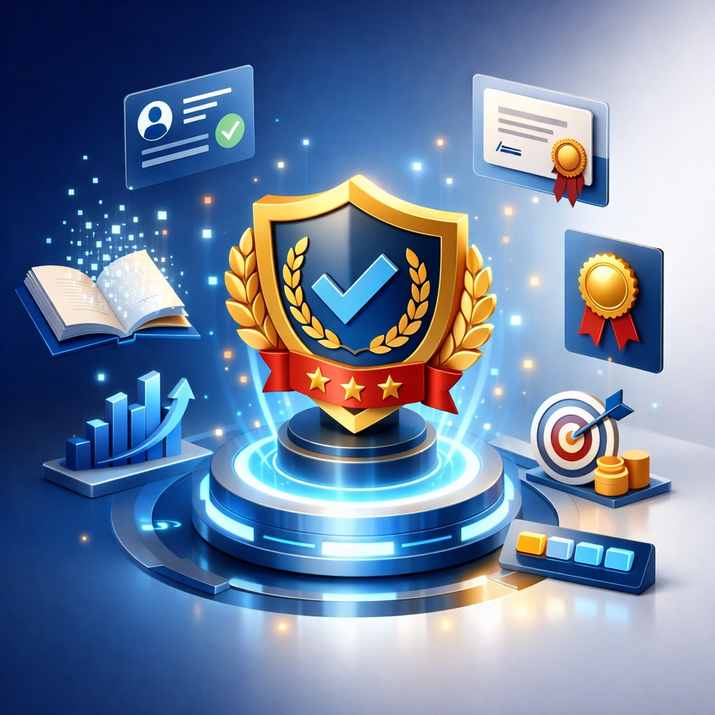 ServiceNow Elite partner certification badges and credentials demonstrating expertise