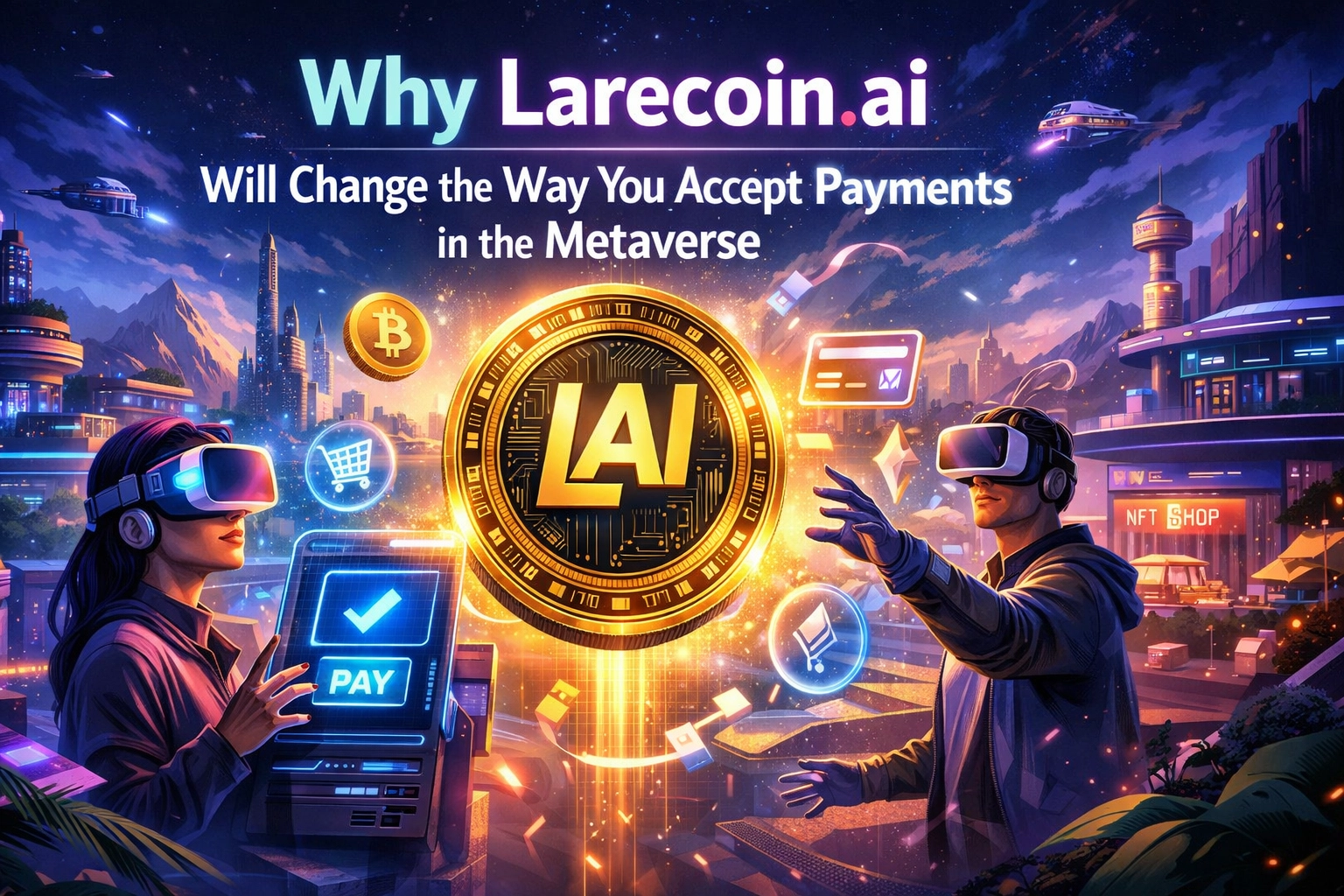 [HERO] Why Larecoin.ai Will Change the Way You Accept Payments in the Metaverse