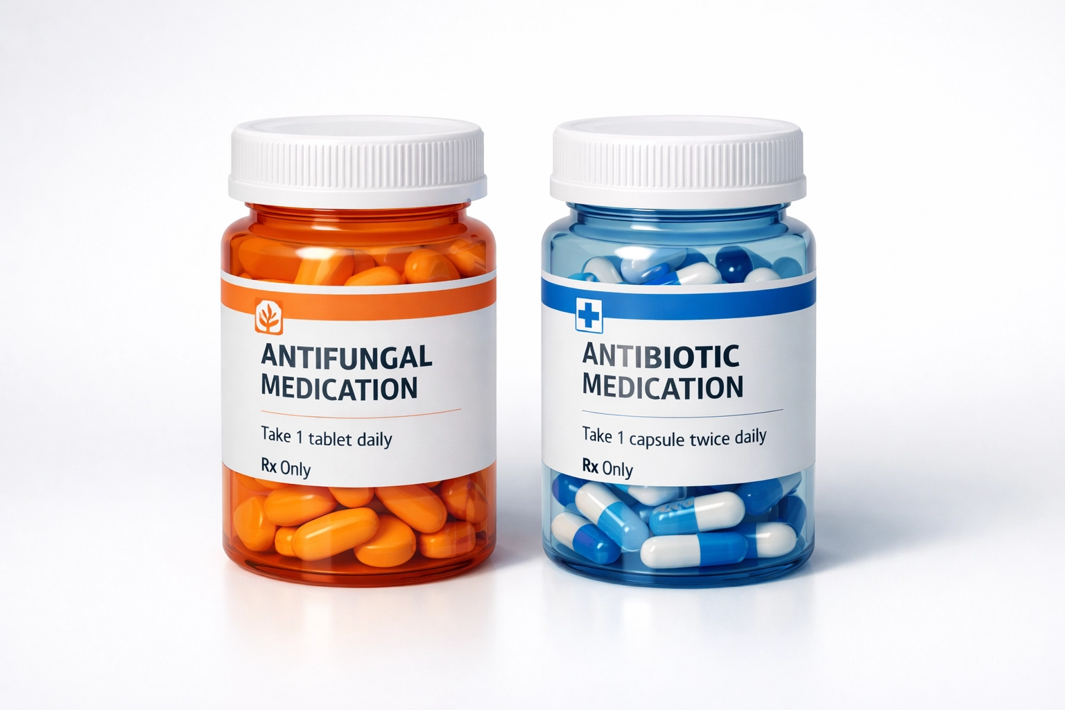Antifungal and antibiotic prescription medications for yeast infection and BV treatment