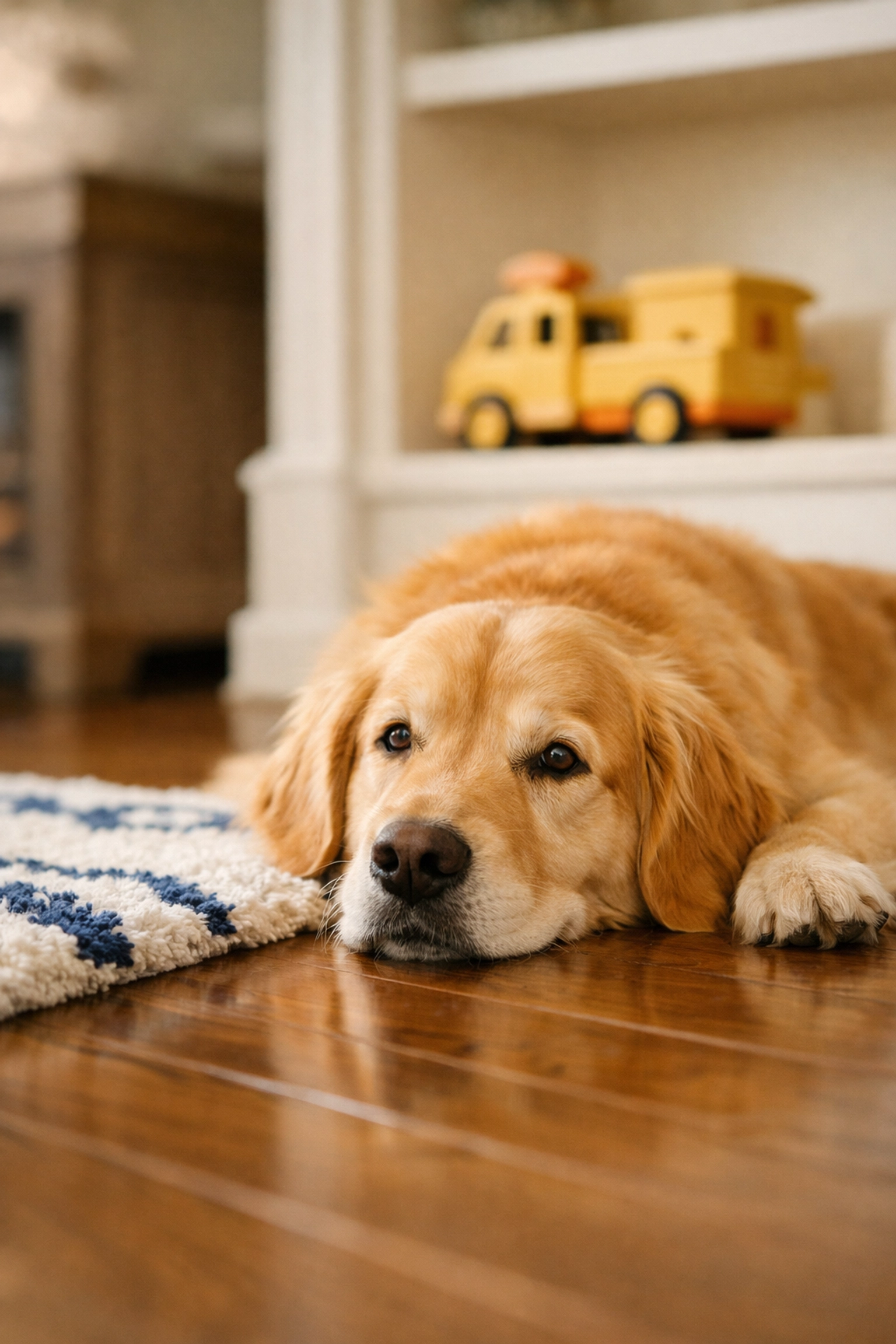 Pet-safe floors and clean indoor air in a Stow home after eco-friendly cleaning.