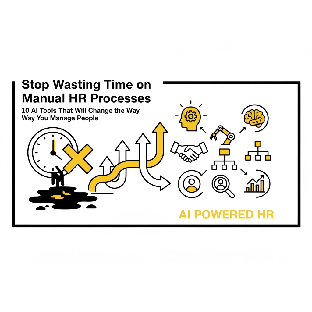 Stop Wasting Time on Manual HR Processes: 10 AI Tools That Will Change the Way You Manage People