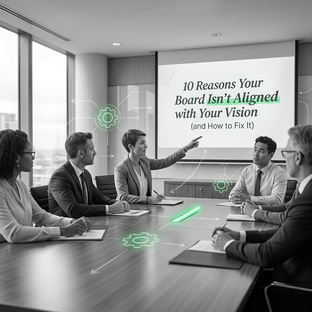 [HERO] 10 Reasons Your Board Isn’t Aligned with Your Vision (and How to Fix It)