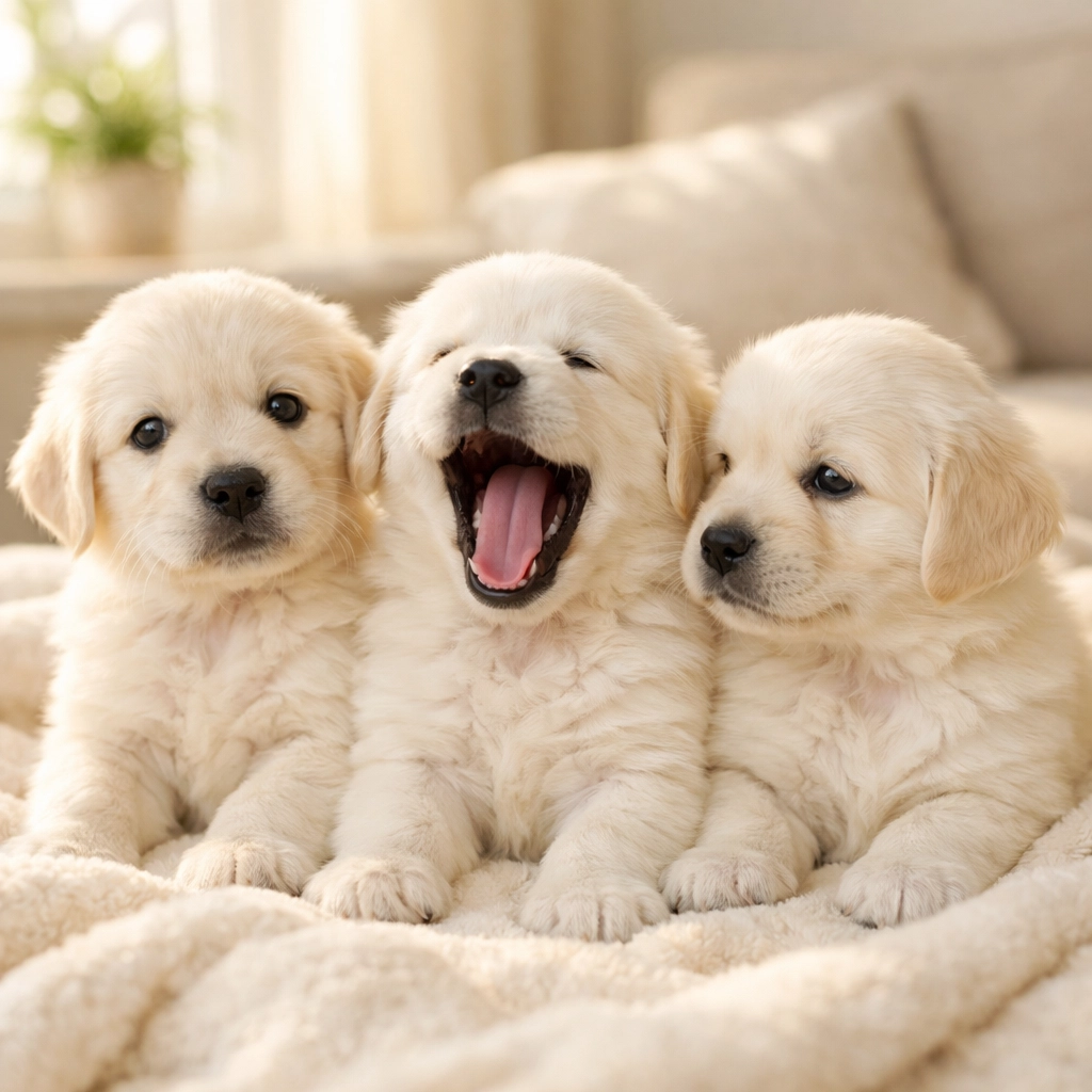 Healthy English Cream Golden Retriever puppies from NextGen Goldens Oregon