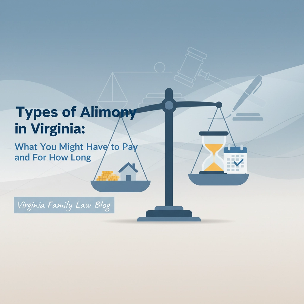 Types of Alimony in Virginia: What You Might Have to Pay and For How Long