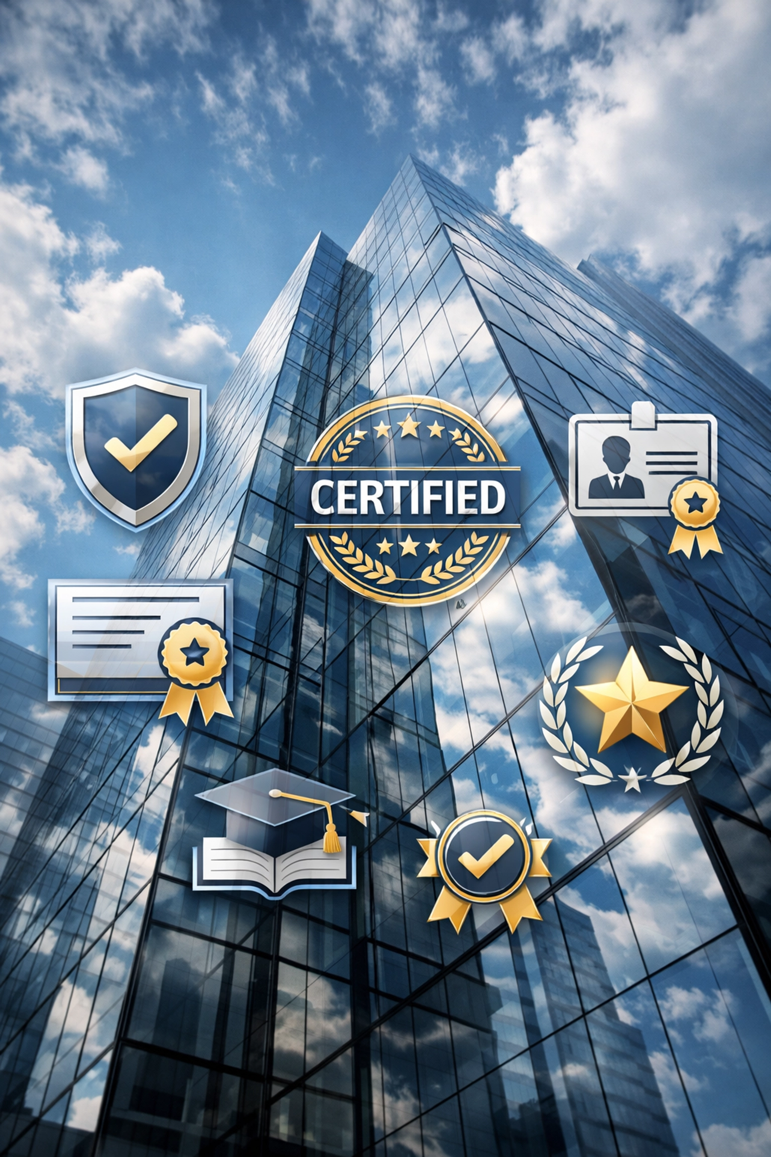 Accredited investor certification credentials and professional financial qualifications