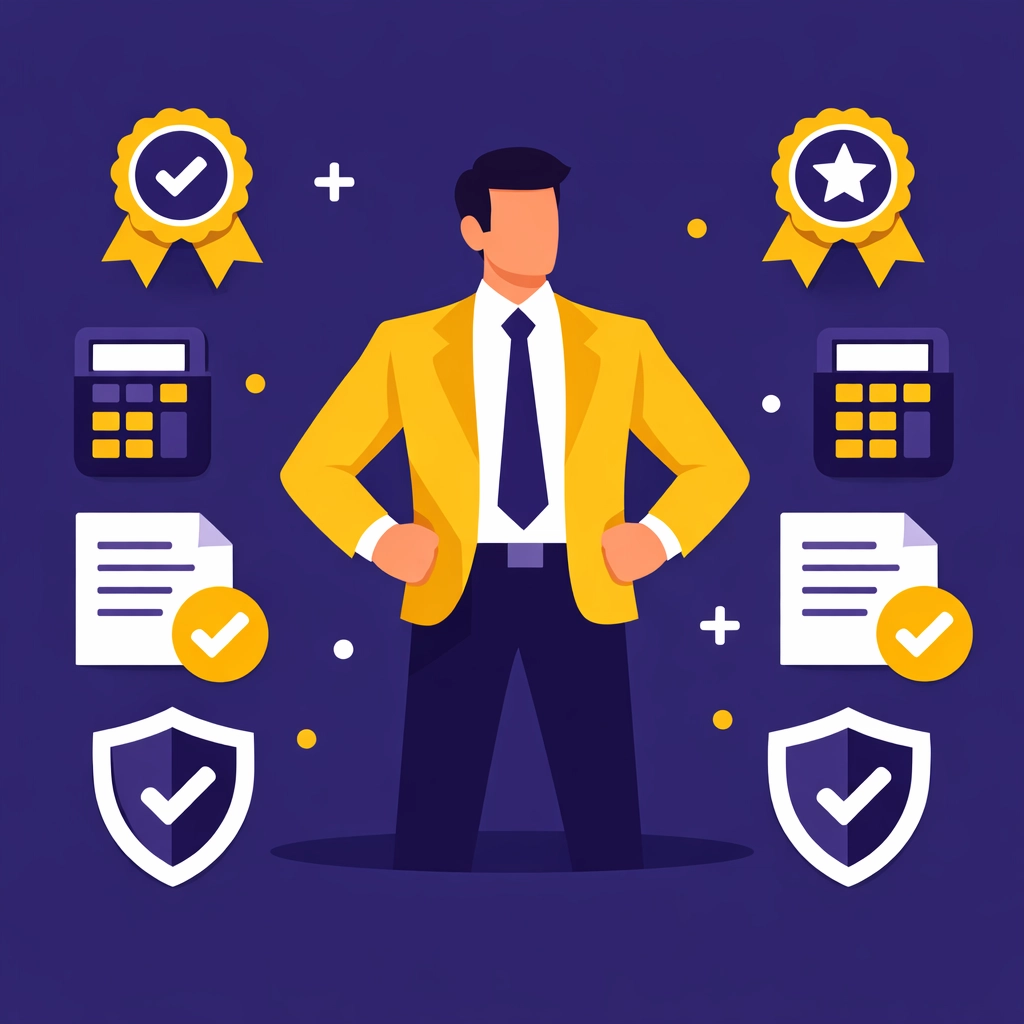 Professional accountant with certifications and expertise in virtual accounting services