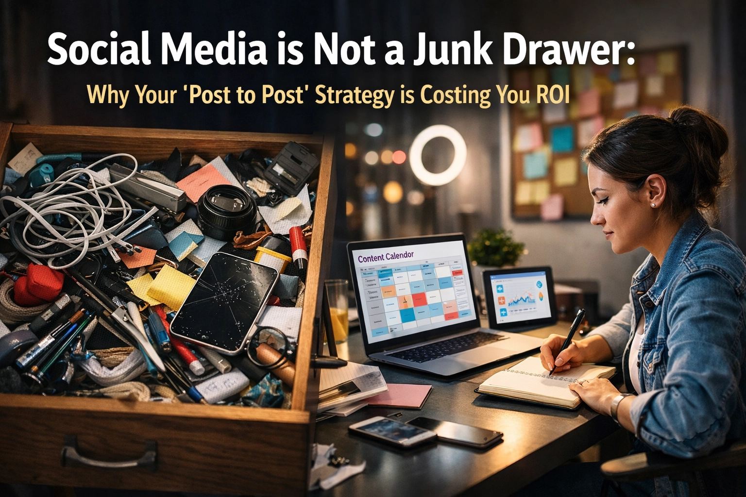 [HERO] Social Media is Not a Junk Drawer: Why Your 