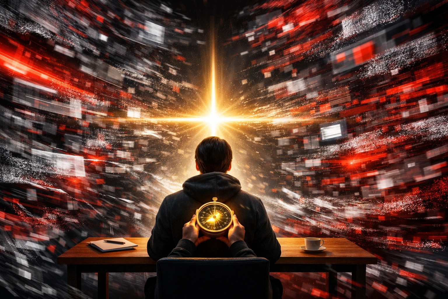 Using spiritual discernment to filter through chaotic digital media noise and find biblical truth.