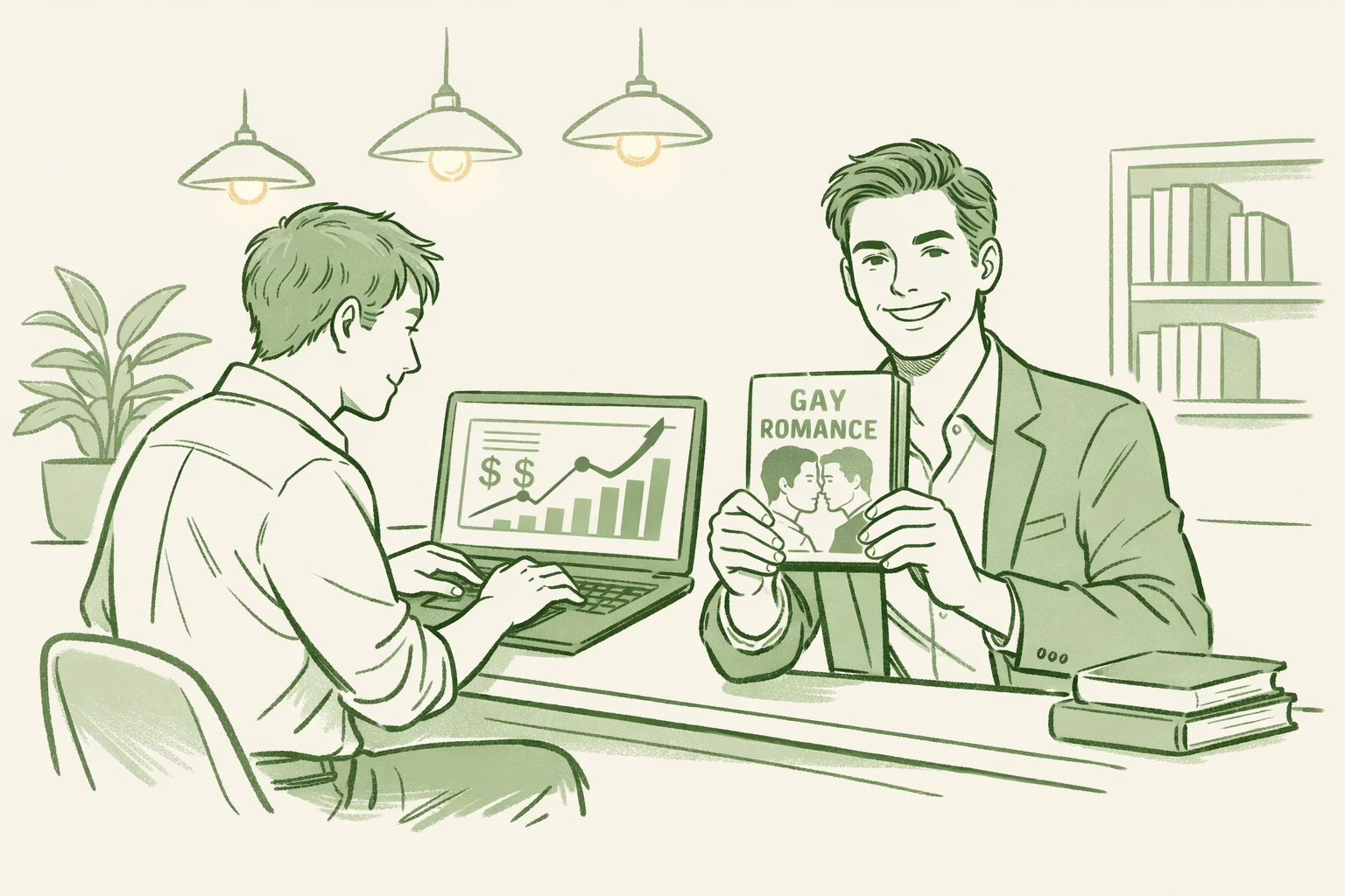 Gay romance authors earning high royalties publishing MM fiction on ReadWithPride platform