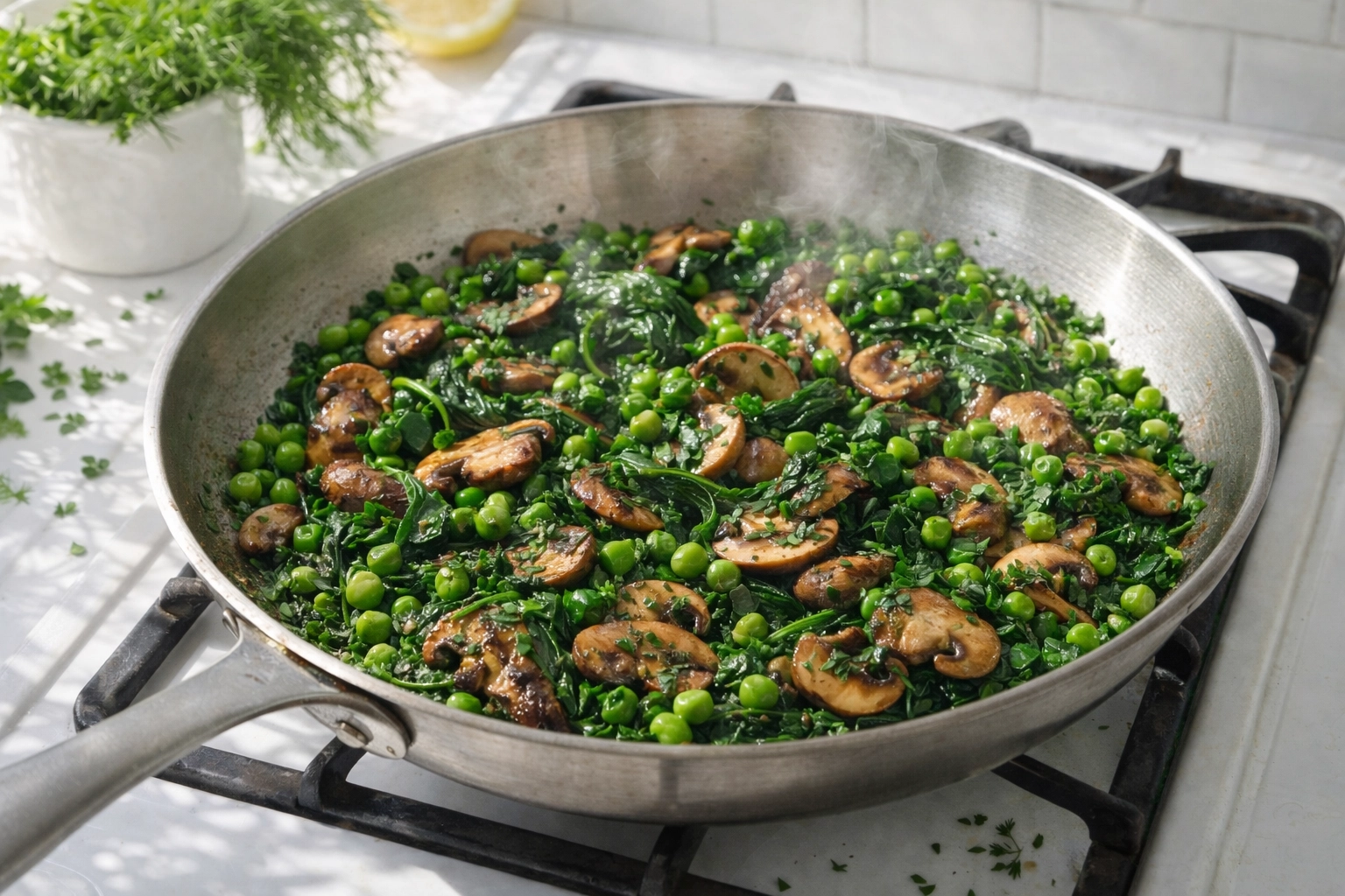 Crispy Southern fried chicken cooking in a cast iron skillet with plenty of space for a perfect crunch.