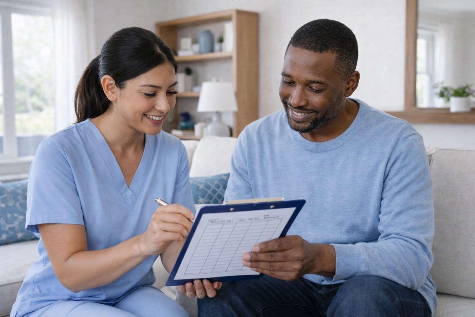 Professional home care team providing flexible scheduling for Fauquier County families