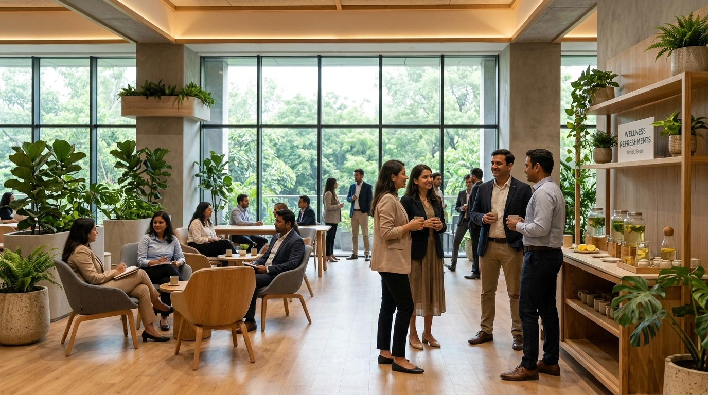 Mindful Corporate Event Atmosphere