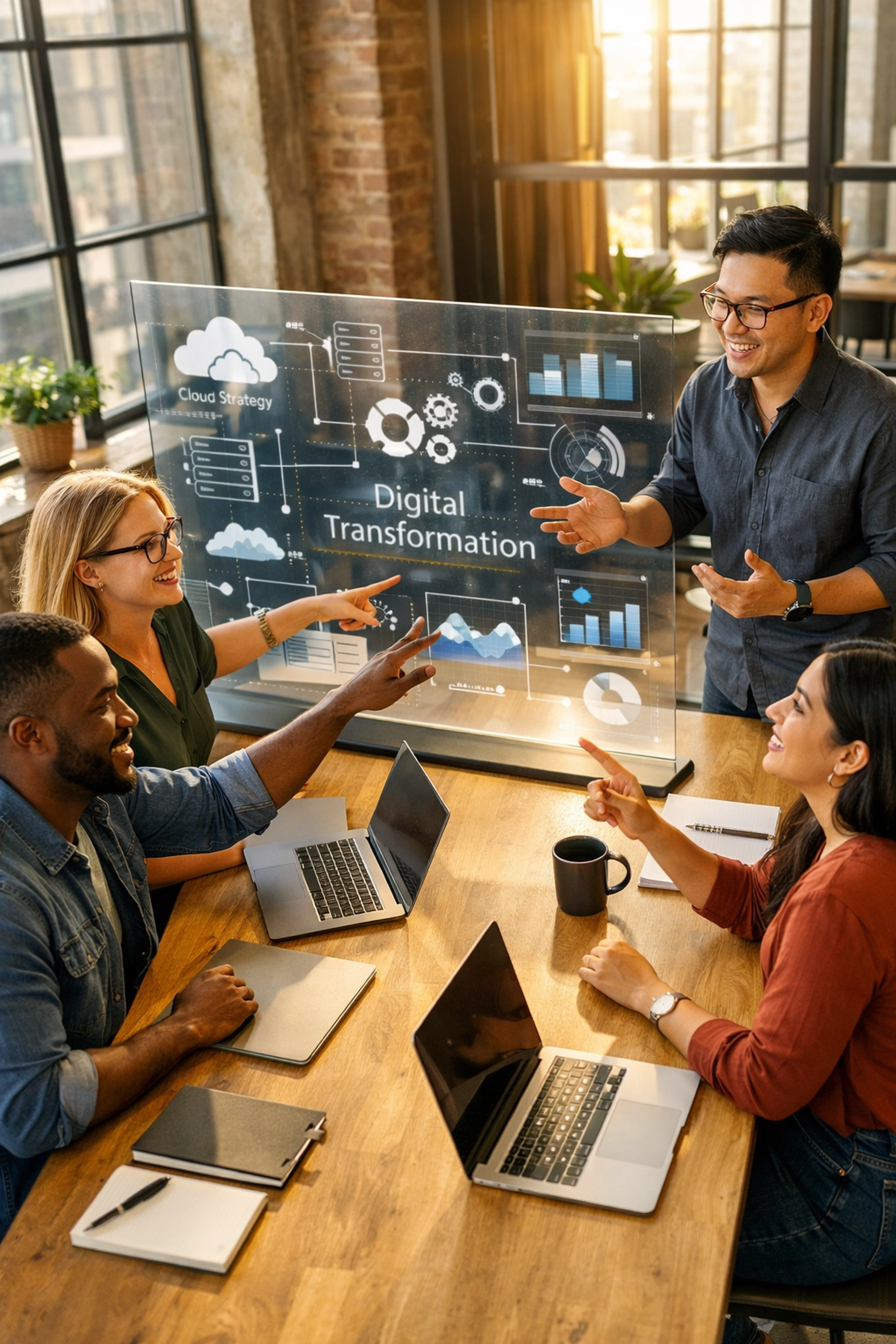 ServiceNow implementation partner team discussing Agentic AI strategy for ITOM ROI.