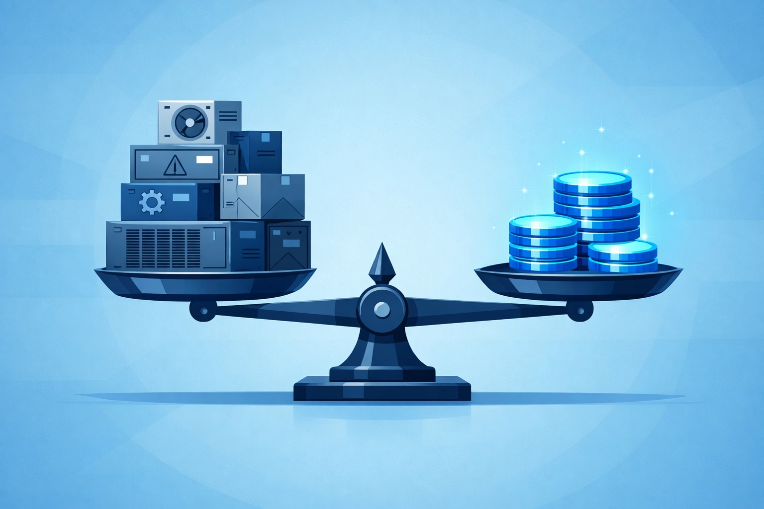 Balancing MRO inventory and liquid capital to optimize distribution cash flow.