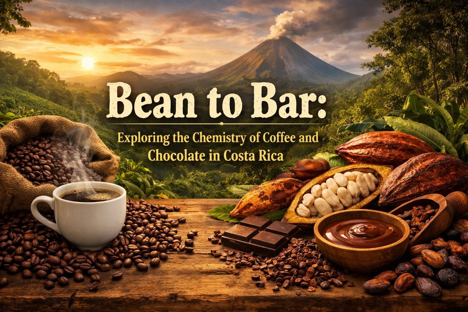 [HERO] Bean to Bar: Exploring the Chemistry of Coffee and Chocolate in Costa Rica