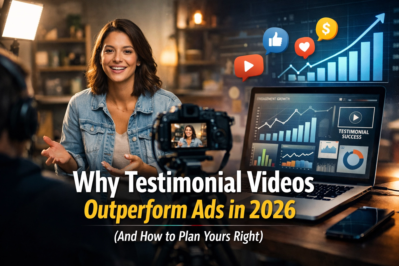 [HERO] Why Testimonial Videos Outperform Ads in 2026 (And How to Plan Yours Right)