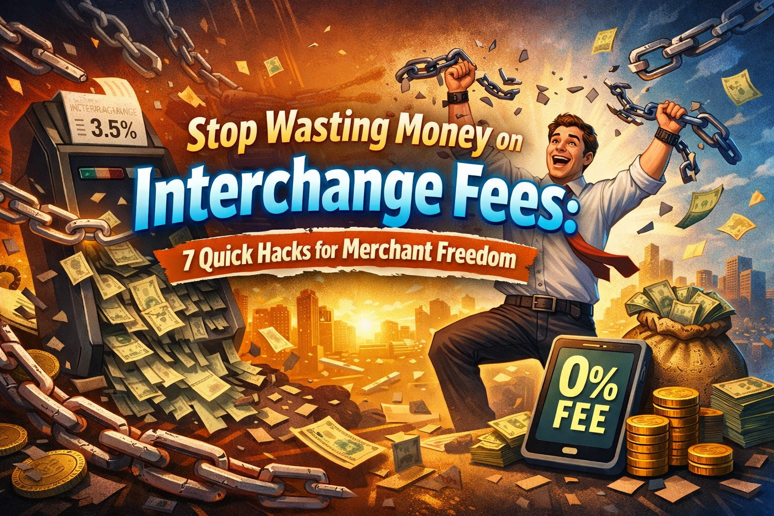 [HERO] Stop Wasting Money on Interchange Fees: 7 Quick Hacks for Merchant Freedom